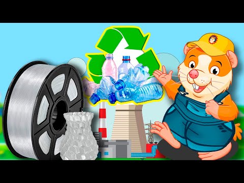 Видео: Делаем PET пластик из бутылок