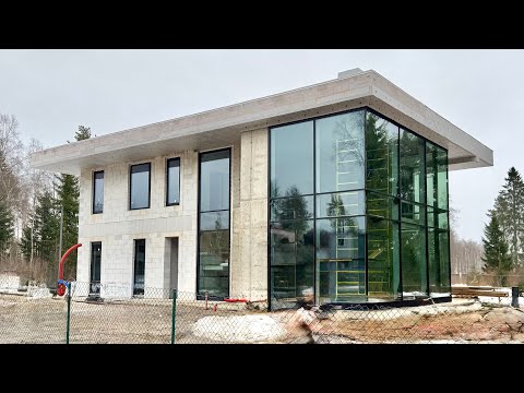 Видео: Интелео остекление Schuco (Шуко) загородного дома в КП Репино парк