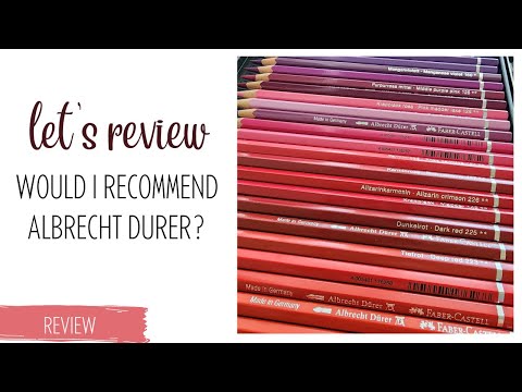 Видео: Акварельный карандаш, о котором вам НУЖНО знать | Акварельные карандаши Faber Castell Albrecht Durer