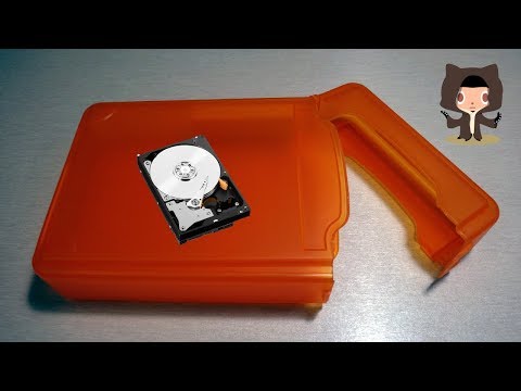 Видео: Прозрачный кейс для жесткого диска - Защита HDD