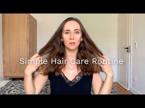 Видео: Минималистичный уход за волосами для здоровья и блеска | Простая и лёгкая красота