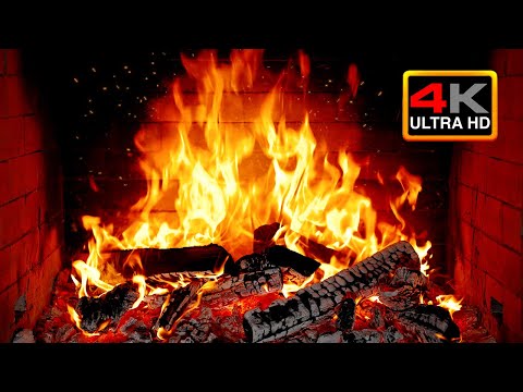 Видео: 🔥 Уютный камин 4K с потрескивающим огнем (12 часов) | Расслабляющая атмосфера