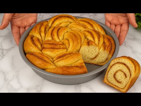 Видео: Попробуйте этот новый метод, и вы будете поражены результатом! Проще, чем булочки с корицей!