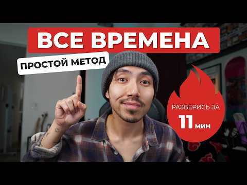 Видео: ЛЕГКО выучи ВСЕ ВРЕМЕНА в АНГЛИЙСКОМ за 11 минут | ПРОСТЫМ языком с ПРИМЕРАМИ