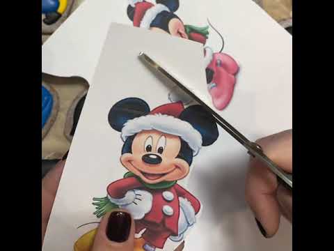 Видео: Перенос рисунка на пряник