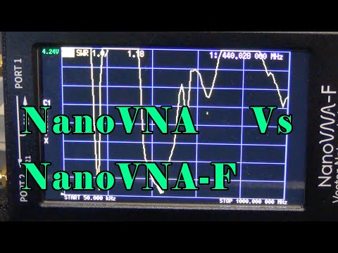 Видео: NanoVNA  Vs  NanoVNA-F Недорогой анализатор для антенн
