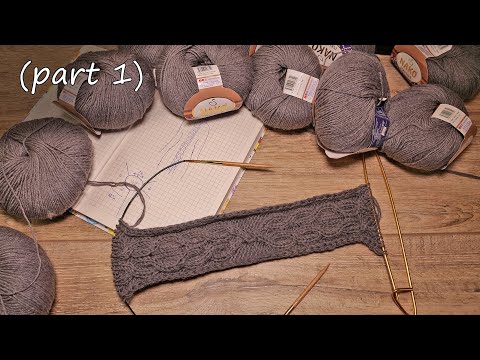 Видео: Кардиган – реглан от воротника (часть 1) Cardigan - Raglan from the collar (part 1)