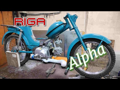 Видео: Установка мотора с альфы в ригу 4. Тюнинг советского мопеда. Часть 2