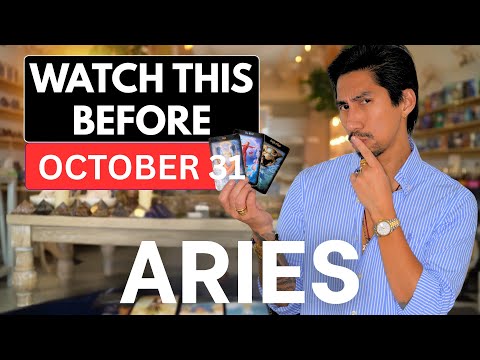 Видео: Овен 😱 «Кто-то с тобой нечестен! ЭТО ПРОИСХОДИТ 31 ОКТЯБРЯ» 🌟 Знак зодиака Овен