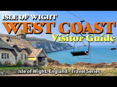 Видео: Isle of Wight - Исследуем Западное побережье - Что посмотреть и чем заняться!