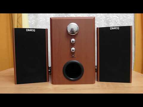 Видео: Ремонт акустики dialog w-3000, гудит сабвуфер, нет звука