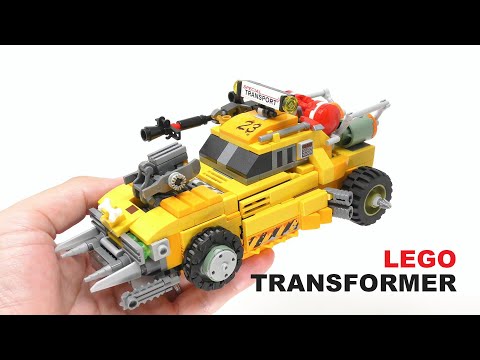 Видео: LEGO Трансформирующееся такси-мех «Апокалипсис»