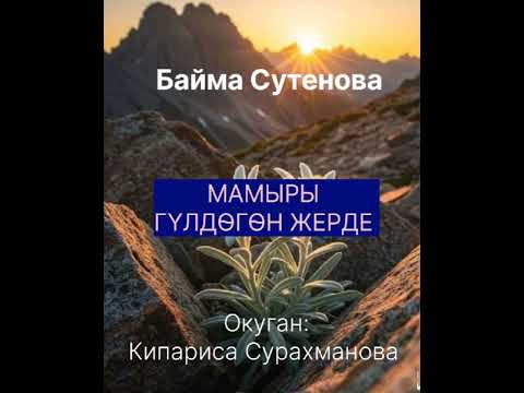 Видео: Б.СУТЕНОВАнын "МАМЫРЫ ГҮЛДӨГӨН ЖЕРДЕ" повести, 3-чыгарылыш