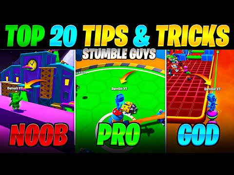 Видео: 20 лучших советов и рекомендаций в Stumble Guys | Полное руководство, как стать профессионалом №5