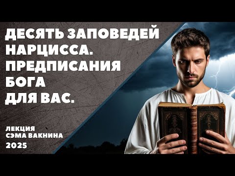 Видео: ДЕСЯТЬ ЗАПОВЕДЕЙ НАРЦИССА  ПРЕДПИСАНИЯ БОГА ДЛЯ ВАС.