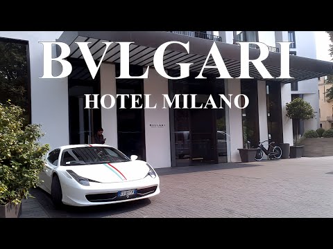 Видео: Bulgari Hotel Milano, 5-звездочный роскошный отель в Милане, Италия (полный тур)