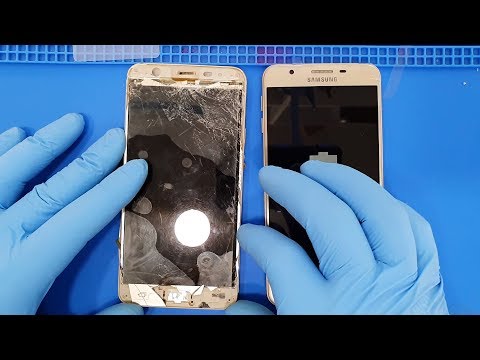 Видео: ПОЛНОСТЬЮ КОРОТКО !!! замена экрана Samsung Galaxy J7 Prime