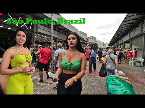 Видео: 🇧🇷 Сан-Паулу, Бразилия - район Брас