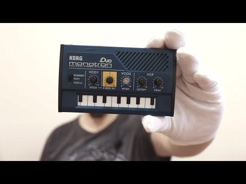 Видео: Korg monotron Duo - Глубокий первый взгляд