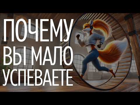 Видео: Пробовала все техники тайм-менеджмента. Ни одна не сработала — пока не поняла это