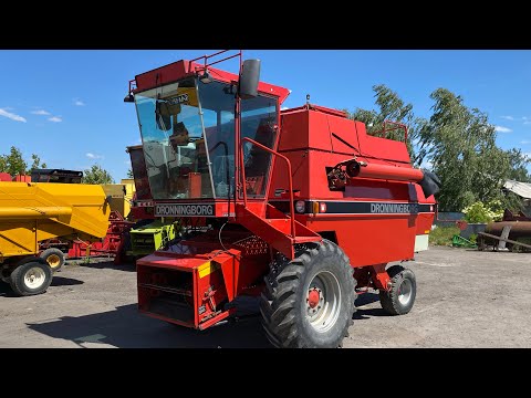 Видео: Як новий комбайн,свіжо привезений Dronningborg,Massey Ferguson,Case,John Derre Гідрохід