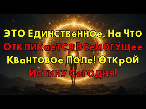 Видео: Ваша Реальность! Квантовое Поле Вселенной Подчинится Только Этому Секрету Сейчас!