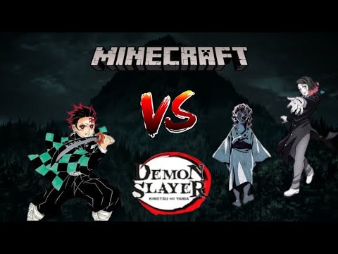 Видео: Minecraft клинок рассекающих демонов : 3  эпизод  битва с руи и энму