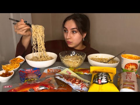 Видео: MUKBANG | АЗИАТСКАЯ ЕДА - ДЕГУСТАЦИЯ | ТОКПОККИ ЛАПША ЗАКУСКИ |