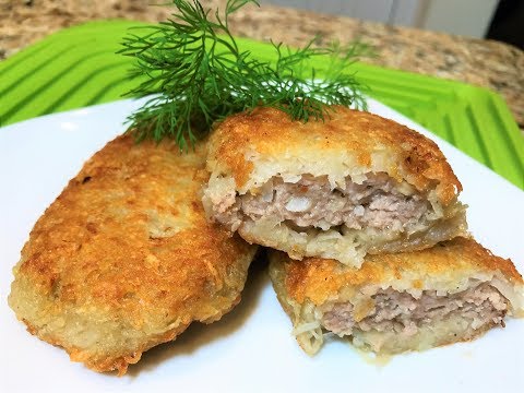 Видео: ДРАНИКИ ИЗ КАРТОФЕЛЯ С МЯСОМ ( Колдуны). Лучший Рецепт.  ДРАНИКИ. Potato fritters.
