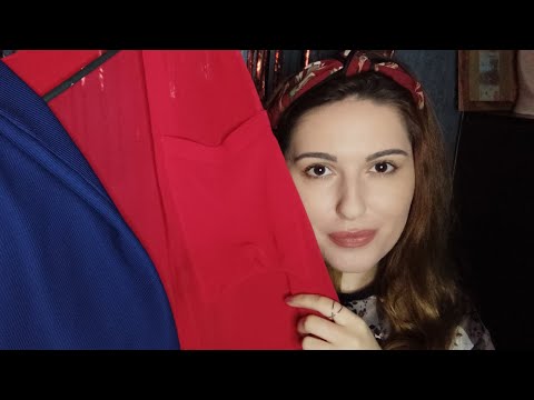 Видео: АСМР/👗Моя одежда/ Болтаю и показываю/ 🥰ASMR