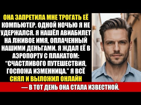 Видео: ОНА ЗАПРЕТИЛА МНЕ ТРОГАТЬ ЕЁ КОМПЬЮТЕР. ОДНОЙ НОЧЬЮ Я НЕ УДЕРЖАЛСЯ. Я НАШЁЛ АВИАБИЛЕТ НА ЛЖИВОЕ ИМЯ