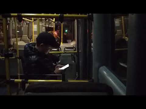 Видео: Астана. C071 Scania omnilink маршрут 6ка