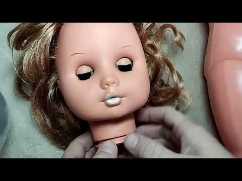 Видео: Советские куклы. Находки во время карантина. Люда Мстёра или Лиля Нахабино? У куклы нет диска ноги.
