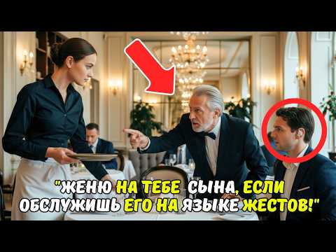 Видео: «Обслужи МОЕГО СЫНА на языке жестов — и выйдешь за него ЗАМУЖ!» — насмехался МИЛЛИОНЕР… И остолбенел