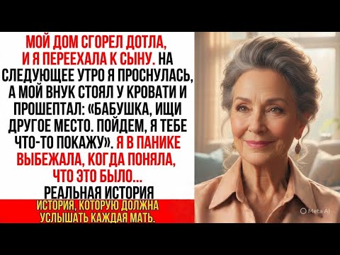 Видео: Я переехала к сыну. Но внук прошептал: «Уезжай!». Я в панике сбежала, узнав причину…