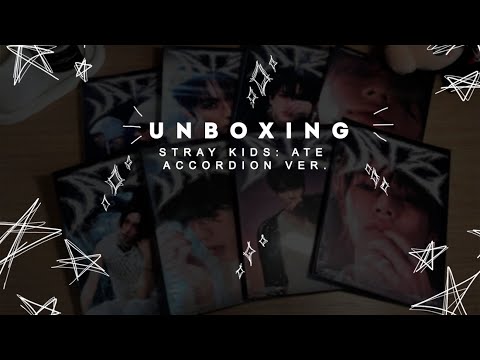 Видео: ep. 8. распаковка | unboxing: stray kids: ate // accordion ver.