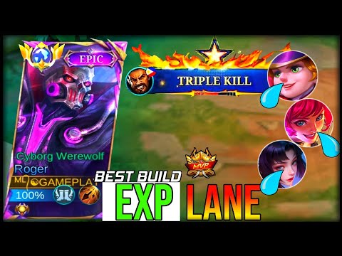 Видео: НАКОНЕЦ-ТО ЛУЧШАЯ СБОРКА И ЭМБЛЕМА ДЛЯ РОДЖЕРА ЭКСП ЛЕНЕ БИЛДИНГА!! - (ОБЯЗАТЕЛЬНО ПОПРОБУЙТЕ) MLBB