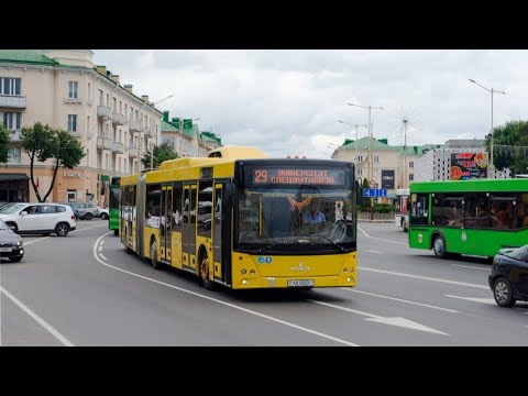 Видео: информатор барановичского автобуса №29 университет-спецавтобаза