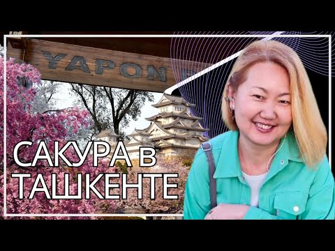 Видео: САКУРА в ТАШКЕНТЕ. Гуляем по Японскому саду.