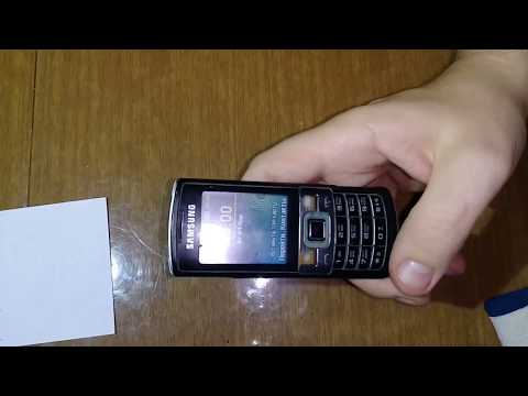 Видео: Samsung GT - C 3010 сброс пароля телефона без прошивки