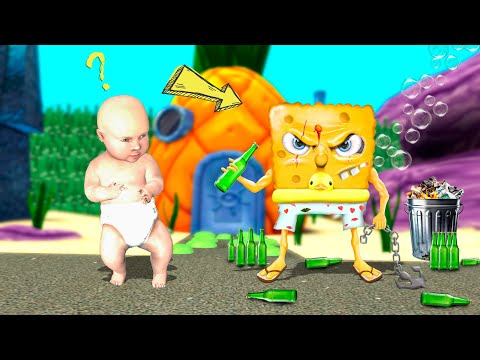 Видео: Бала алқаш СПАНЧ БОБТЫ кездестірді!