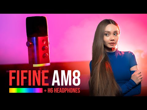 Видео: 🔥 ПУШКА - динамический микрофон за 4500 руб с XLR/USB и RGB-подсветкой. Но... FIFINE AM8