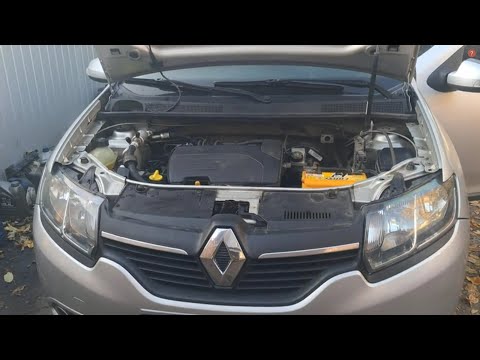 Видео: Рено Логан 1.2.ТО после покупки.ГРМ.