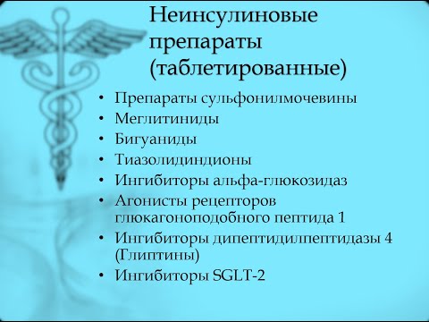 Видео: Диабет 2. Препараты. Таблетированные формы