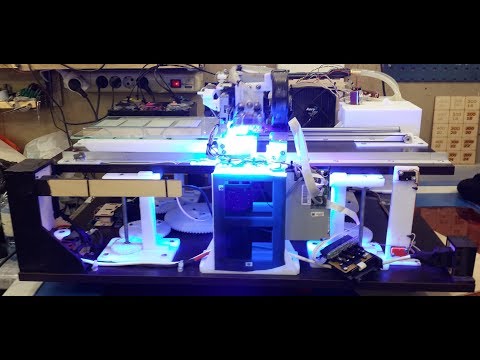 Видео: УФ принтер из EPSON L800/805 (Часть 8) Принтер почти готов! Обзор узлов и механизмов, запуск печати.