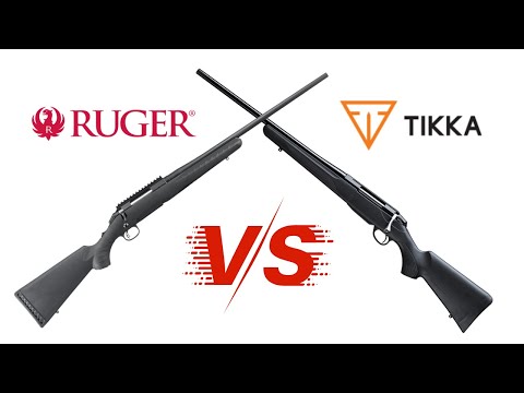 Видео: Tikka t3x против Ruger American | Что лучше и ПОЧЕМУ?
