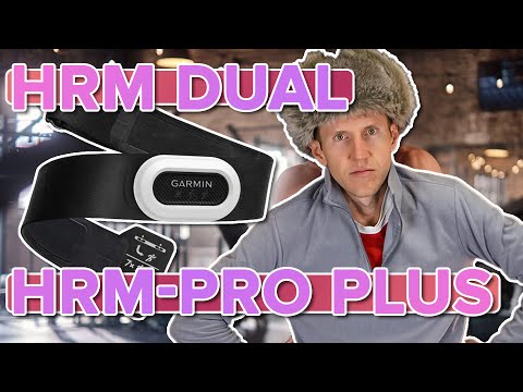 Видео: Garmin HRM Dual и HRM-PRO Plus Монитор сердечного ритма (пульсометр), сравнение. Для чего нужны?