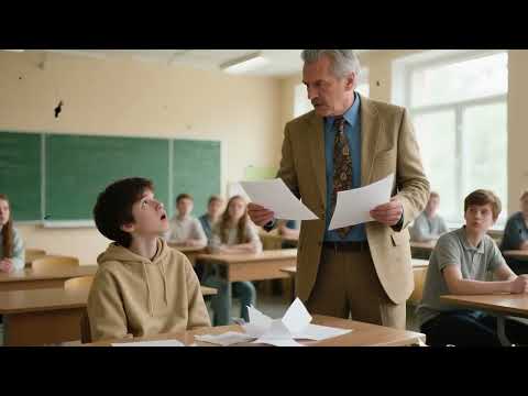 Видео: Преподаватель РАЗОРВАЛ Экзамен Бедного Студента, Обвинив В Списывании, Не Зная, Что Он ГЕНИЙ...