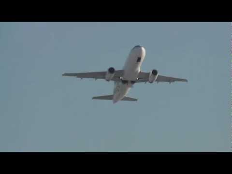 Видео: Посадка и взлет Airbus A320 в аэропорту г. Усть-Каменогорска