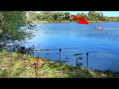 Видео: Такого со мной еще не было! Какой то монстр потянул меня в воду! Рыбалка на кормачки!